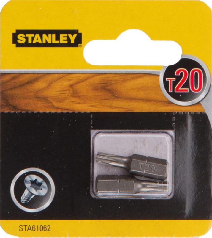 STANLEY SCREWDRIVER BITS T20
