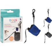 DOGGY TREAT BAG 6X6X9CM 2 ASSORTED COLORS