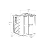 KETER FACTOR SHED 6X6FT