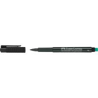 FABER CASTELL 151399 MARKER OH-LUX PERMANENT BLACK 0.6MMM