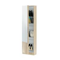 FORES SHOE CABINET ΟΑΚ WITH MIRROR