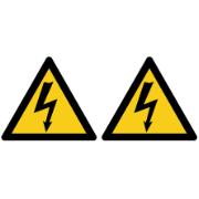 ELECTRICITY WARNING (CARD) 