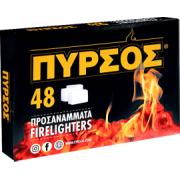 PYRSOS FIRE LIGHTERS 48 PCS