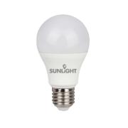 SUNLIGHT LED 9W ΛΑΜΠΤΗΡΑΣ A60 E27 810LM 3000K FROSTED