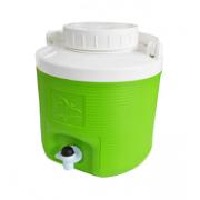 PLASTIME THERMAL BOTTLE 4L WITH TAP GREEN