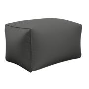EASY HOME POUF OUTDOOR STOOL 70X50X40CM ANTHRACITE