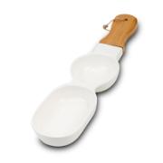 NAVA TERRESTRIAL 2 SECTIONS NUT BOWL WHITE