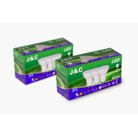 J&C LED 5W 3X ΛΑΜΠΤΗΡΕΣ GU10 400LM 6500K FROSTED