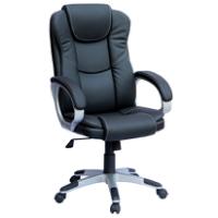 PELICAN MANAGERIAL OFFICE CHAIR BLACK 62Χ69CM