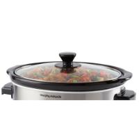 MORPHY RICHARDS 461013 SLOW COOKER 6.5L BRUSHED STAINLESS STEEL