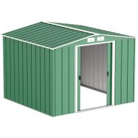  DURAMAX ECO METAL SHED 8X8FT GREEN