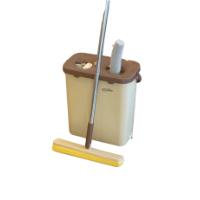SPIN MOP SET PARQUET WITH BUCKET WHITE/GOLD