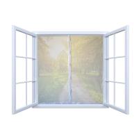 HOME & CAMP FLY SCREEN MAGNETIC WINDOW 120X120CM WHITE