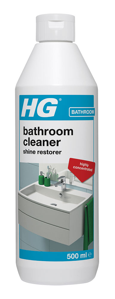 HG BATHROOM CLEANER SHINE RESTORER 500ML
