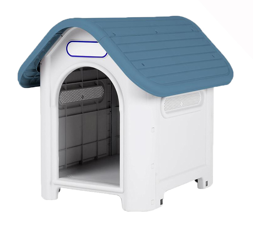 WELL WARE RUNDY BLUE DOG HOUSE  66X60X74.5CM