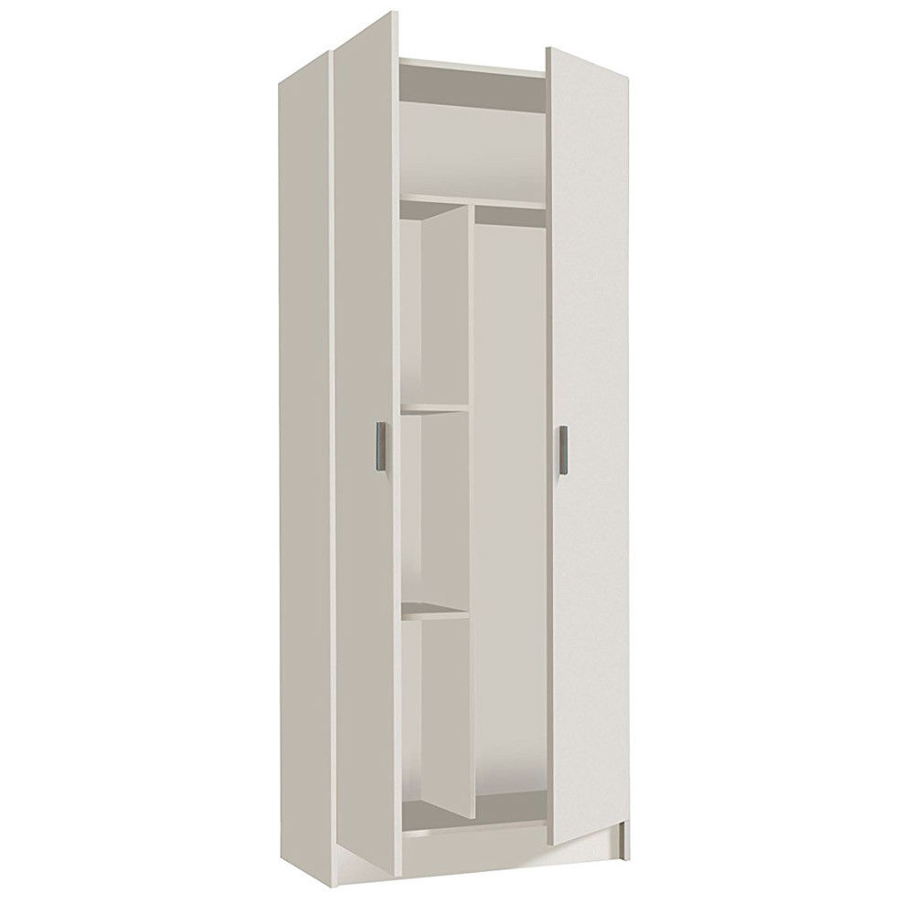 FORES CABINET 2DOORS WHITE
