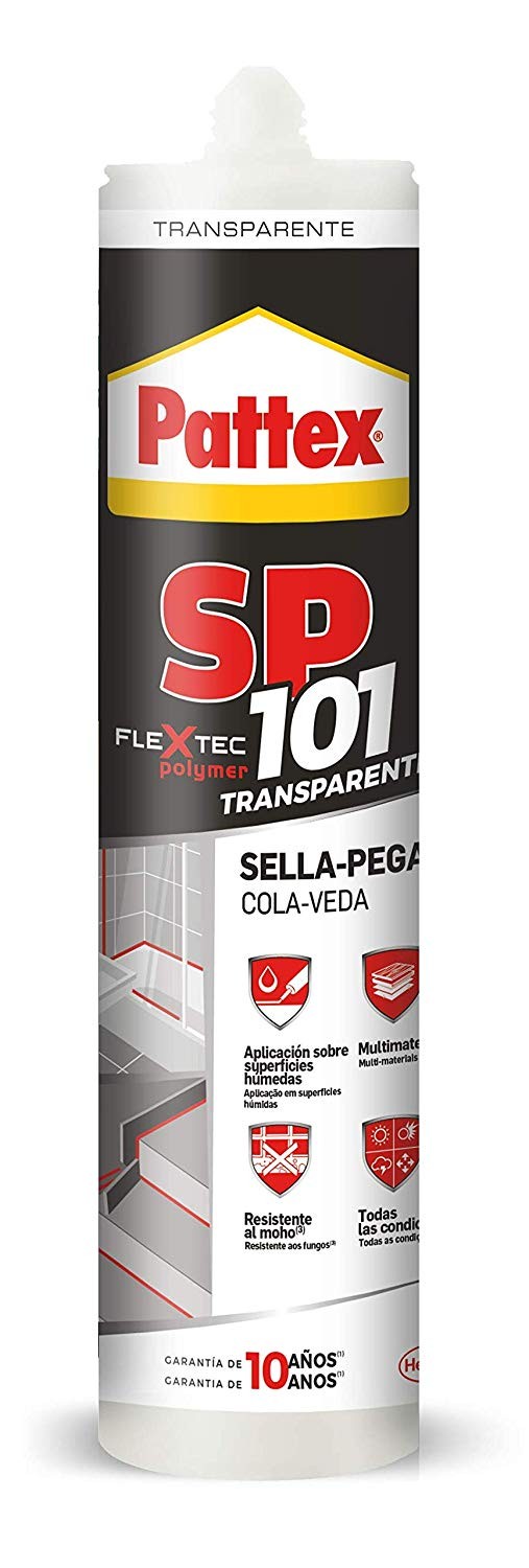 PATTEX SP101 CLEAR ORIGINAL SILICONE 280ML