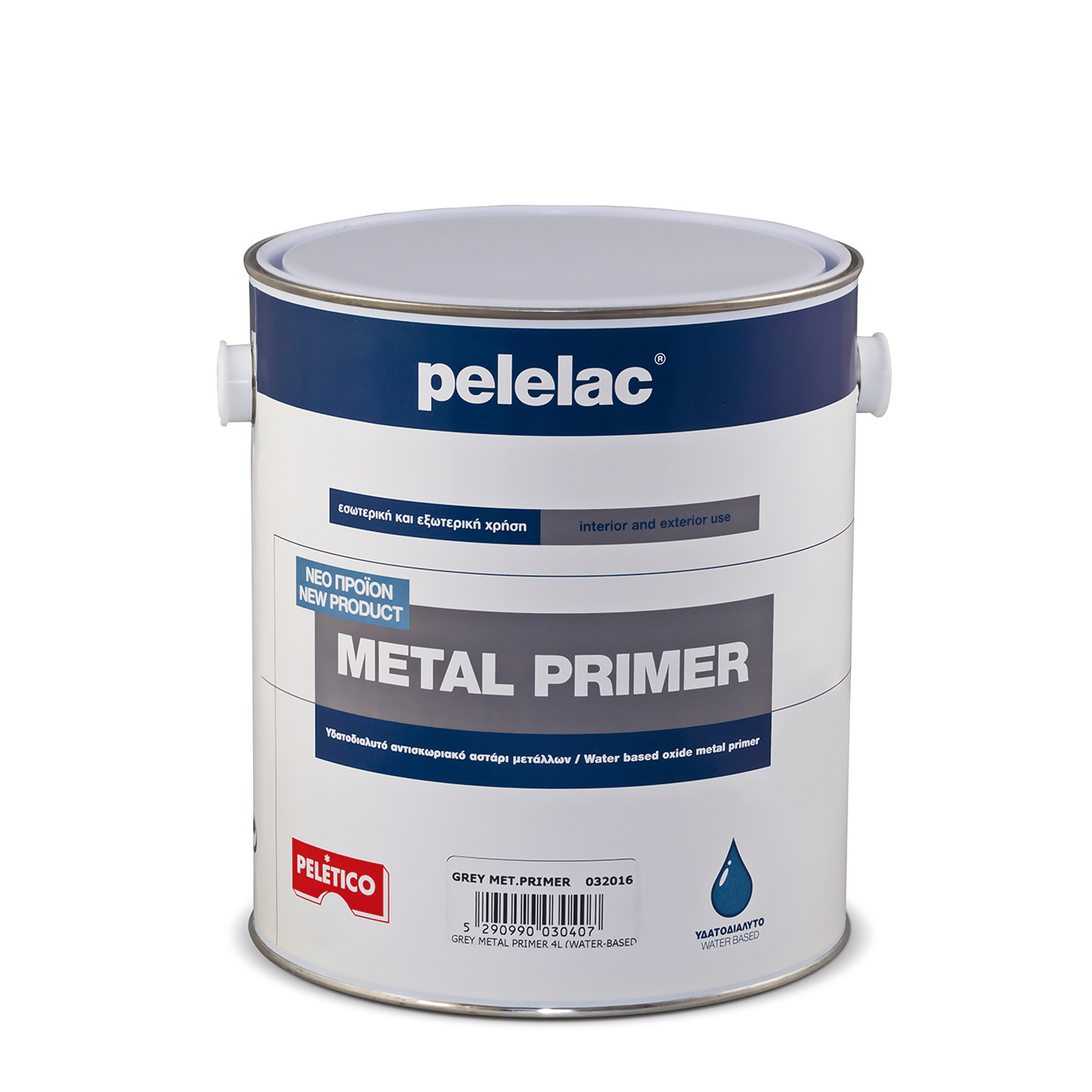 PELELAC® METAL PRIMER RED OXIDE 1L WATER BASED