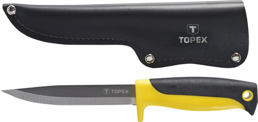 TOPEX KNIFE 120MM WITH LEATHE