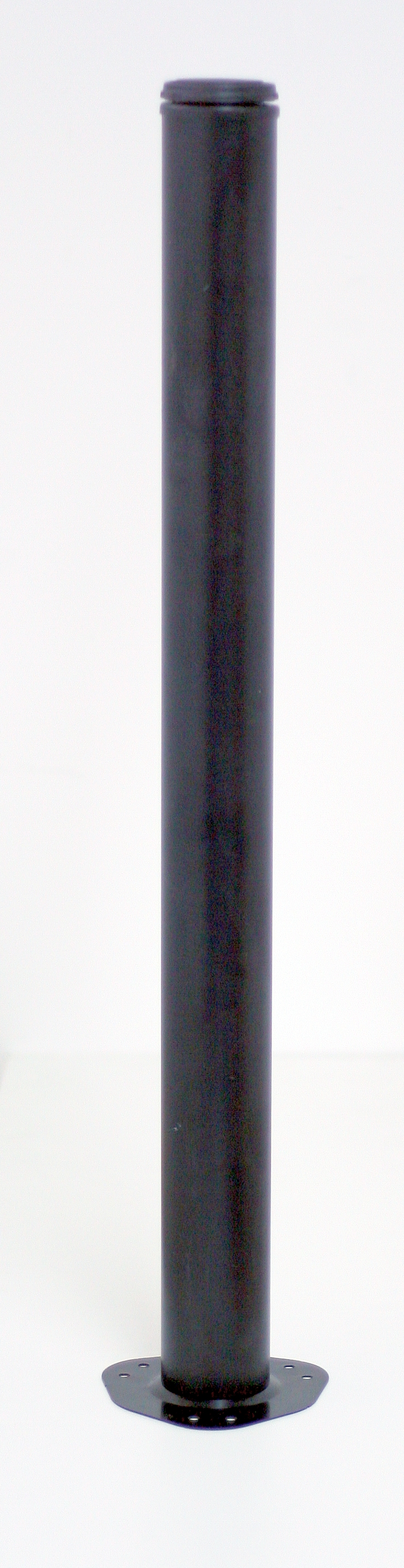 ELEMENT METAL ROUND TABLE LEG 60MM BLACK
