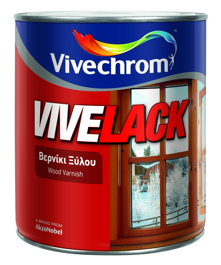 VIVECHROM CLEAR SATIN VIVELACK DECORATIVE & PROTECTIVE WOOD VARNISH 2.5L