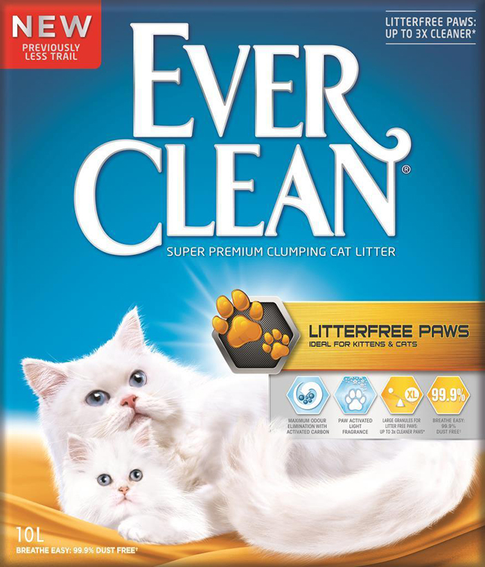 EVER CLEAN LITTERFREE PAWS 10L