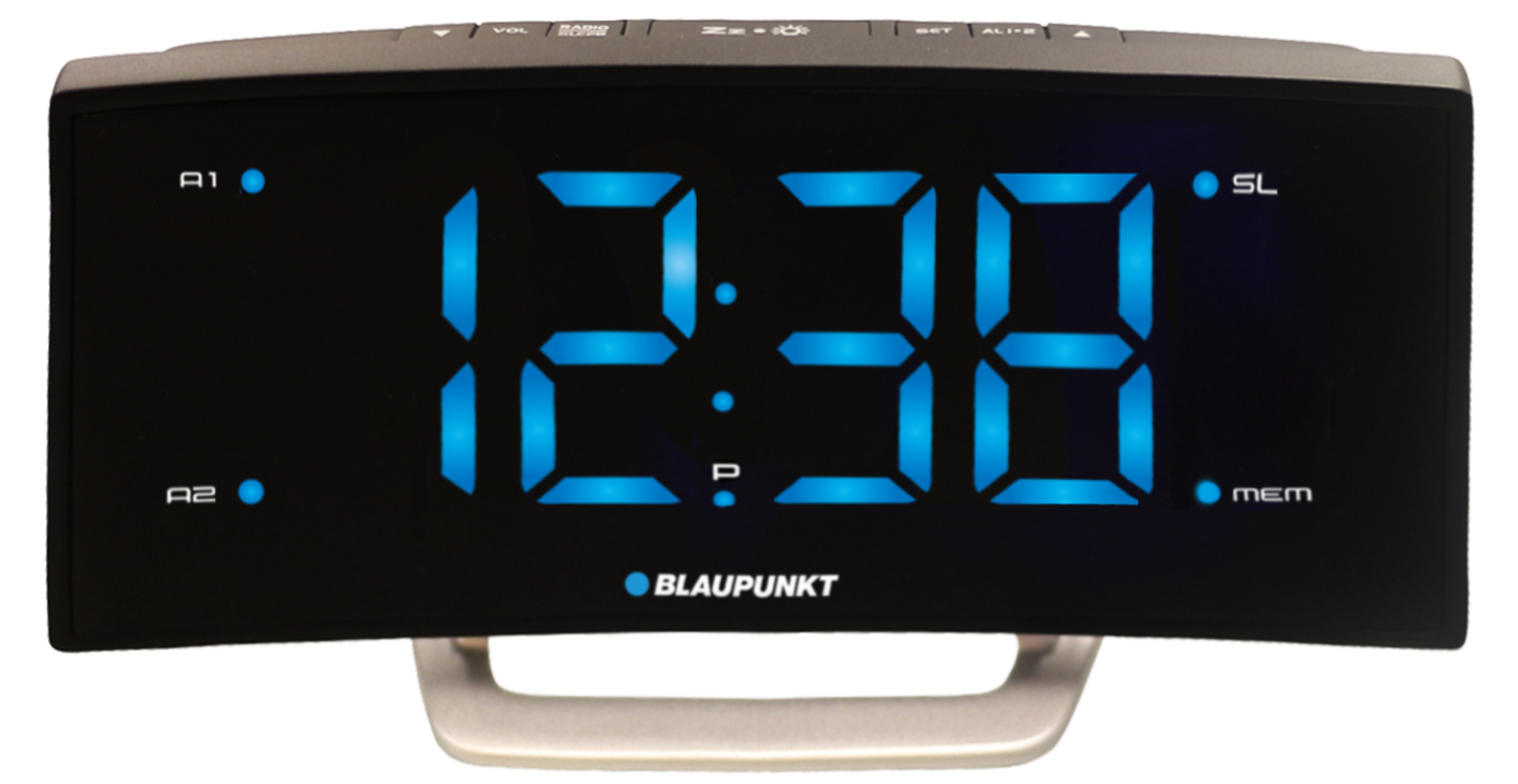 BLAUPUNKT CR7BK CLOCK RADIO WITH ALARM