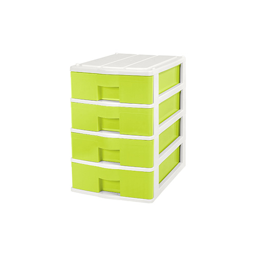 A CHEST OF DRAWER WITH 4 DRAWERS A4 37X27X38CM