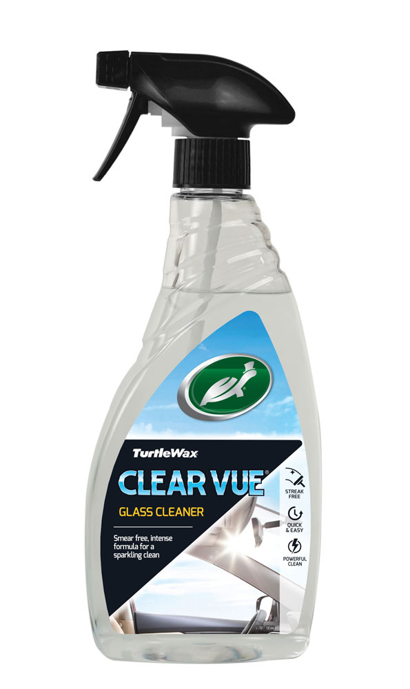 TURTLE WAX CLEARVUE GLASS CLEAN 500ML