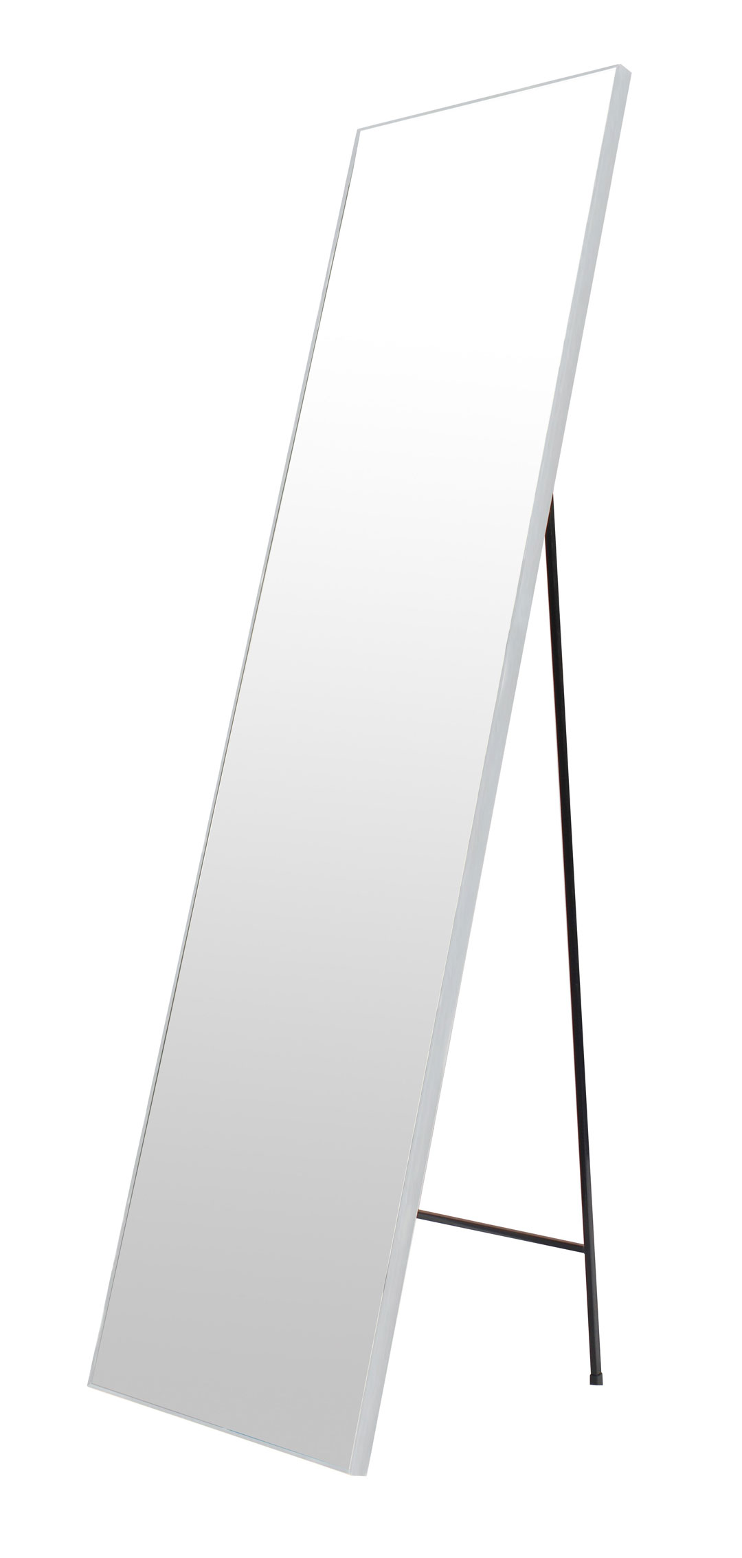 SUPERLIVING FULL BODY MIRROR WITH STAND 40X150CM - SILVER