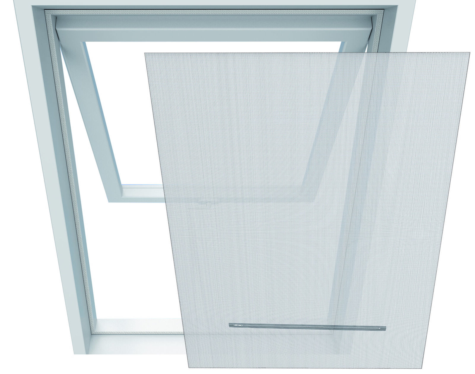 SCHELLENBERG FLY SCREEN WINDOW 150X180CM WHITE