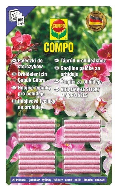 COMPO FERTILIZER STICKS FOR ORCHIDES 20PCS