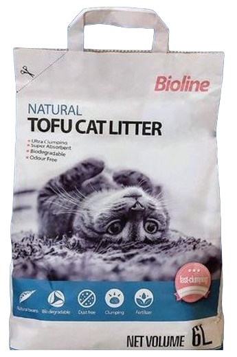 BIOLINE TOFU CAT LITTER 6L