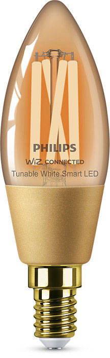 WIZ SMART LED FILAMENT CANDLE-WiZ CONNECTED 25W C35 E14 920-50 AMB