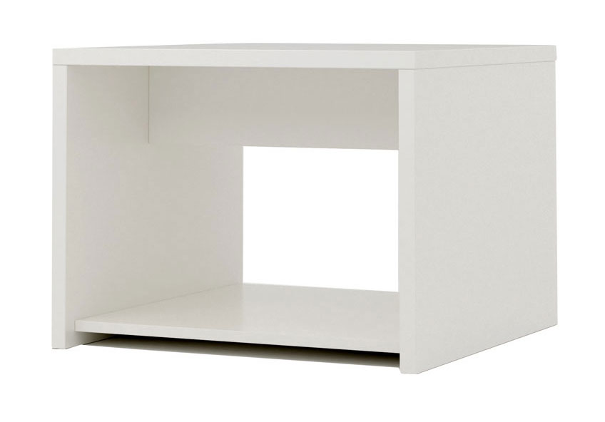 SIDE TABLE 55X52X43CM WHITE